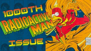 Radioactive Man celebrates 1000 issues! | Simpsons Comics | Review