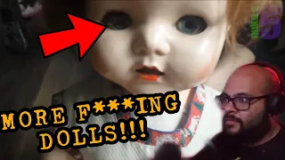 TOP 5 - HAUNTED DOLLS CAUGHT ON CAMERA MOVING - REACTION