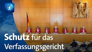 Parteien beraten über Schutz des Bundesverfassungsgerichts