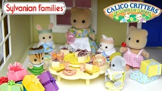 Sylvanian Families Calico Critters Nursery Party Set Unboxing Review and Play - Kids Toys