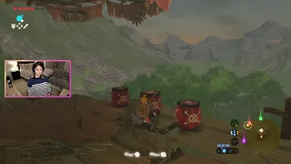 Link blowing himself up!