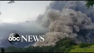 Death toll rises from volcano in Guatemala