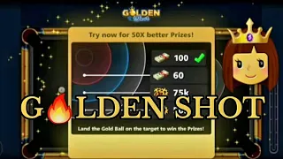 GOLDEN SHOT 🔥 8 BALL POOL WIN 100 💵 #8ballpool #gaming #fypシ #goldenshot #viral #8bp @gnasdiary