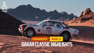 Dakar Classic Highlights - Stage 11 - #Dakar2024