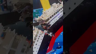 Lego titanic #brickmanwondersoftheworld #shorts #lego #titanic