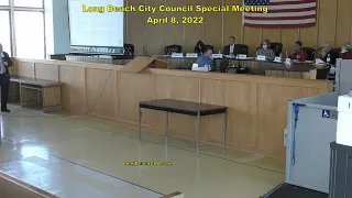 Long Beach NY City Council Special Meeting 04/08/22