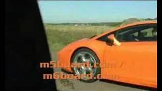 M6BOARD.com presents: BMW M6 vs Lamborghini Gallardo