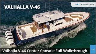 Valhalla V-46 Center Console First Sea Trial Walkthrough