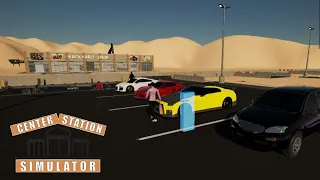 Getting First Customers With New Lot ~ Center Station Simulator