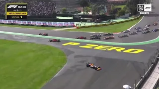 Choque del Checo Pérez, primera vuelta. Domingo 29 Octubre 2023