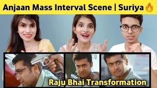 Anjaan Interval Scene Reaction | Raju Bhai transformation Scene | Suriya | Samantha | Reaction Team