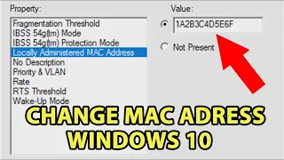 how to change pc mac address windows 7/10|Muhamad ameen baloch