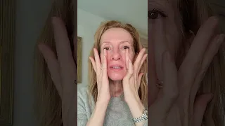 Quick Face Yoga Lifting Lymphatic Drainage Massage Routine #shorts #facemassage #faceyoga #antiaging