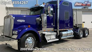 2000 KENWORTH W900L - 854267 - SOLD