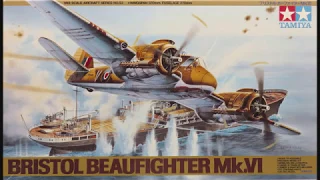 1/48 Tamiya Bristol Beaufighter Mk.VI Kit# 61053 FIXED