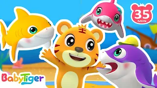 Baby Shark | Dance Song for Kids & More BabyTiger Nursery Rhymes