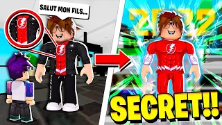 MES PARENTS sont des SUPER HEROS en SECRETS dans Roblox BROOKHAVEN RP !