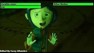 Coraline (2009) Final Battle with healthbars (REUPLOAD)