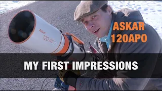 Sharpstar ASKAR 120 APO First Impressions