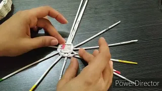 How To Weave Using Paper Tubes/Weaving For Beginners/Eenuz Art's & Craft's