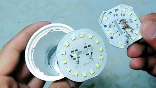 Just Use a Common pincel and Fix All The LED Lamps Your Home! How To Fix Or Repair LED Bulb