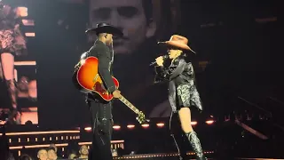 Madonna performs Mother And Father on The Celebration Tour in New York City on 1/23/24.