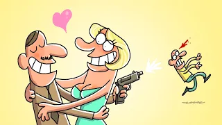 Hitman Falls In Love With His Target 😂 | Cartoon Box 352 | by Frame Order | Hilarious Cartoons