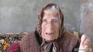 109-ամյա Մարիամ Գրիգորյան. «Ինչ տեսել եմ պատմել չի լինի»