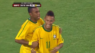 NEYMAR FIRST APPEARANCE FOR BRAZIL!