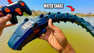 RC Fastest Bionic Water Snake Unboxing & Testing - Chatpat toy tv