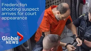 Fredericton shooting suspect arrives for court appearance