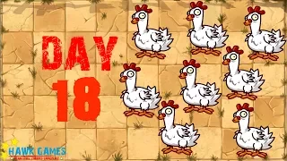 Plants vs Zombies 2 - Wild West - Day 18 [Zombie Chickens, Last Stand] No Premium