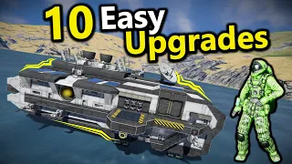 10 of My Favorite Upgrades: Space Engineers Tutorial