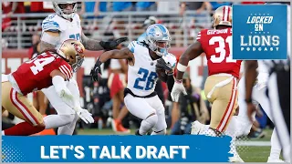 Which Corners, Edges, and Interior DL in the draft are there for the Detroit Lions?