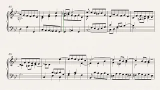 J.S.Bach - Dobro temperovani klavir 2 Fuga br. XXI a 3 voci