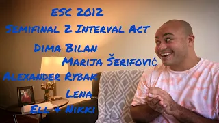 EUROVISION 2012 INTERVAL ACT REACTION - Dima Bilan, Marija Šerifović, Alexander Rybak, Lena