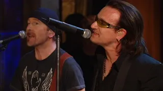 U2 perform "Pride (In The Name Of Love)" at the 2005 Hall of Fame Induction Ceremony