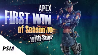 First win of Season 10 with Seer | Apex Legends ft. ArakkalAbu_YT