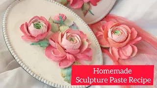 Homemade Sculpture Paste Recipe