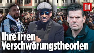 Die irren Verschwörungstheorien von Ken Jebsen, Xavier Naidoo und Attila Hildmann