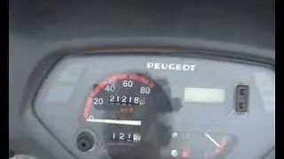 Peugeot SV125 - 0-80 km/h