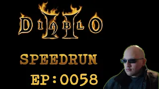 Diablo 2 LOD HC Hell Speedrun - WR ATTEMPTS - Barbarian - Episode 58