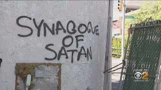 Police Investigating 'Synagogue of Satan' Hate Graffiti In Staten Island