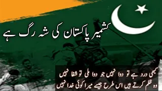 Kashmir Pakistan ki ShehRag Hai Essay in Urdu | Masla e Kashmir | Kashmir Hamari Shehrag with poetry