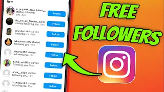 How to Get 5000 Free Instagram Followers in Under 10 Minutes! (iOS/Android)