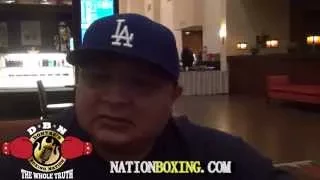 BERTO VS LOPEZ, JOSESITO LOPEZ TRAINER TALKS ABOUT THE FIGHT