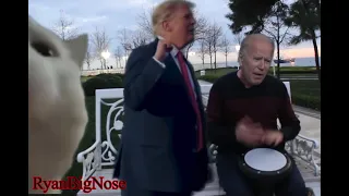 biden sings trump dances cat vibes   Ievan Polkka  deepfake