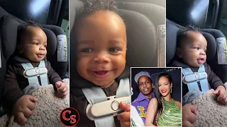 Rihanna Shares FIRST Look at Her Baby Son with A$AP Rocky (VIDEO)