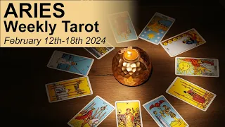 ARIES WEEKLY TAROT READING "A BIG APOLOGY & A LEAP OF FAITH ARIES" February 12th to 18th 2024