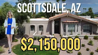 INSIDE $2.1M Scottsdale Luxury Home & AirBnb | Scottsdale Real Estate